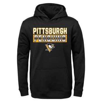 NHL Pittsburgh Penguins Boys' Poly Fleece Hooded Sweatshirt