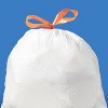 UltraStretch Tall Kitchen Drawstring Trash Bags - Fresh Scent - 13 Gallon - up&up™ - image 2 of 4