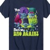 Boys' - Trolls - Here We Bro Again Branch and Brothers Short Sleeve Graphic T-Shirt - 2 of 4