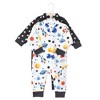 Hudson Baby Infant Boy Plush Jumpsuits, Space Adventure - image 2 of 4