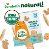 Little Bellies Organic Animal Crackers Baby Snacks - 4.58oz - 3 of 4