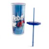 Silver Buffalo Friday The 13th Jason Carnival Cup With Lid and Straw | Holds 20 Ounces - 4 of 4