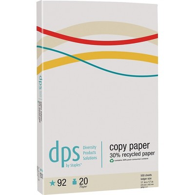 Staples COPY PAPER 11X17 20LB/92# RECY 841767