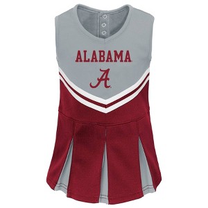 NCAA Alabama Crimson Tide Toddler Girls' 2pc Cheer Dress Set - 1 of 1