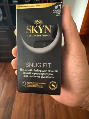 SKYN Snug Fit Non-Latex Lubricated Condoms - 12ct : Target