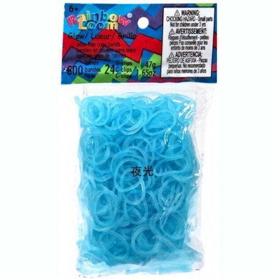 blue rubber bands