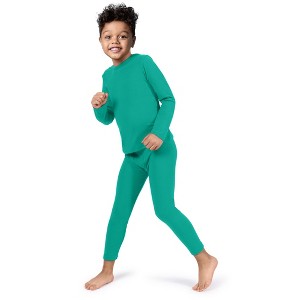 Rocky Thermal Underwear for Boys, Long Johns Fleece Lined Set, Shirt & Pants, Base Layer - 1 of 4