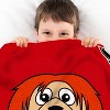 Sleep Squad Ottawa Senators Sparty 60 x 80 Raschel Plush Blanket - 4 of 4