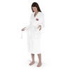 Houston Cougars NCAA White Out Silk Touch Robe Small/Medium - 2 of 4