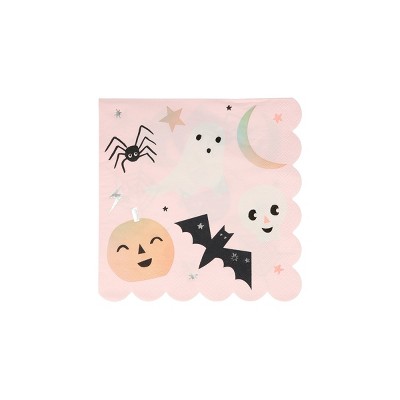 Meri Meri Pastel Halloween Large Napkins (Pack of 16)
