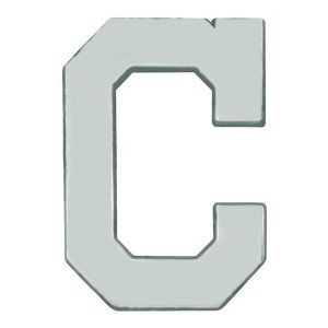 MLB Cleveland Guardians 3D Chrome Metal Emblem - 1 of 3
