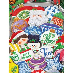 Springbok Ornament  Cookies Jigsaw Puzzle - 500pc - 1 of 3