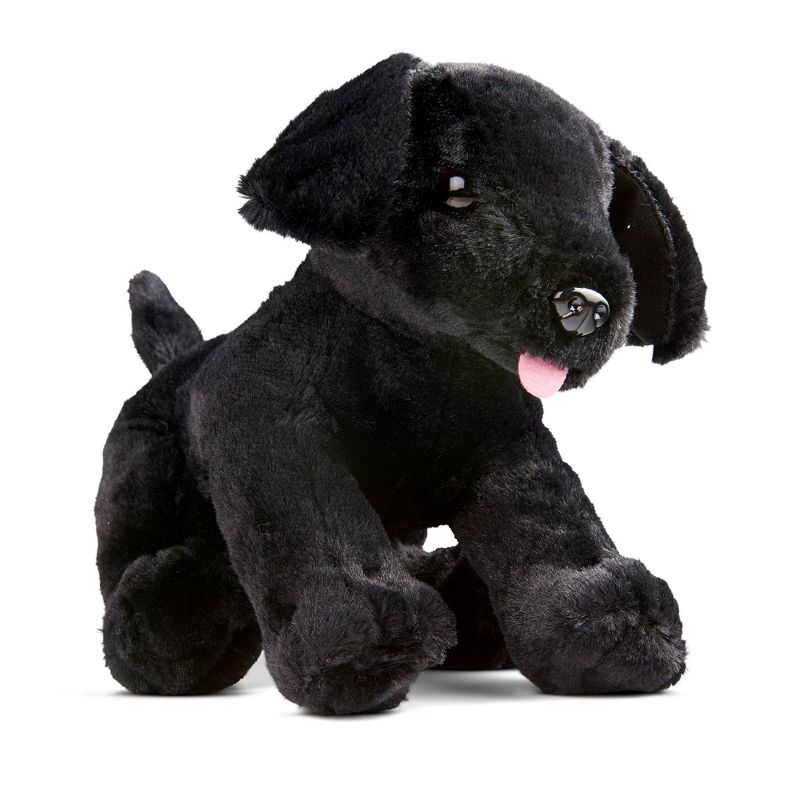 Melissa &#38; Doug Benson Black Lab - Stuffed Animal Puppy Dog, 1 of 14