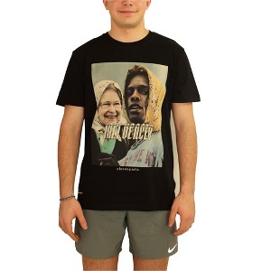Elevenparis Mens Influencer Jisap Graphic T-Shirt, Black, Small - 1 of 4