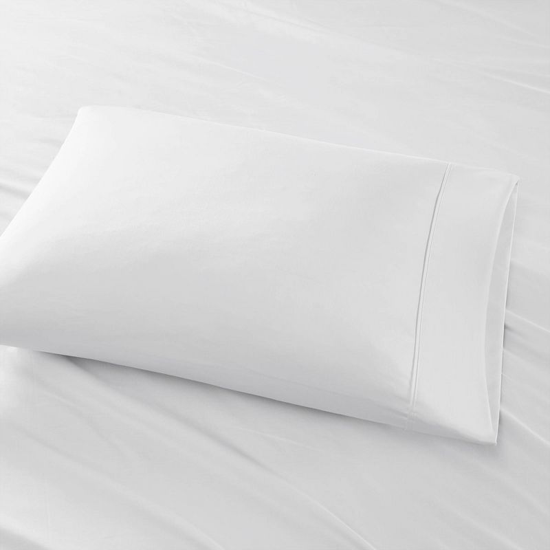 525 Thread Count Solid Cotton Blend Sheet Set, 5 of 7