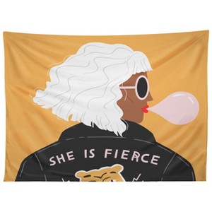 Charly Clements She Is Fierce Tapestry - Society6 - 1 of 3