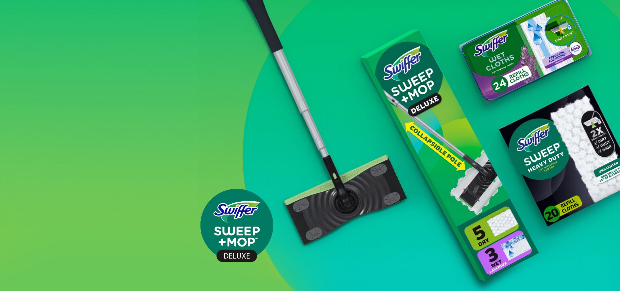 Swiffer Sweep + MOP Deluxe