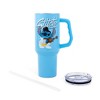 Silver Buffalo Disney Lilo & Stitch Elvis Stainless Steel Tumbler With Handle | Holds 40 Ounces - 2 of 4