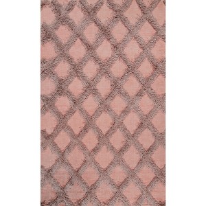 Nuloom Francene Diamond Trellis Shag Indoor Area Rug - 1 of 4