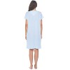 Casual Nights Women's Super Soft Yummy Nightshirt, Short Sleeve Nightgown, Night Dress with Fun Prints & Patterns - 4 of 4