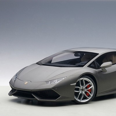 Lamborghini Huracan LP610-4 Grigio Titans/Matt Grey 1/12 Model Car by Autoart