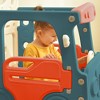 Toddler Slide for Toddlers Age 1-3 with Basketball Hoop and Swing, Baby Slide for Kids Ideal Gift, Indoor Outdoor Backyard Playground - 2 of 4