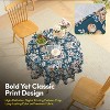 Printed Waterproof Fabric Tablecloths, Easy Care Dining Table Covers by Sweet Home Collection® - 3 of 4