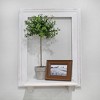 AuldHome Design Farmhouse Window Floating Shelf; Rustic Frame w/ Shelf Decorative Entryway Accent - 2 of 4