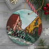 Urban Mexico Scenic Traveler Ornament, Mexican Mercado and Street Christmas Gift| OrnamentallyYou - 4 of 4