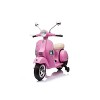Best Ride on Cars Vespa Scooter 12V - Pink - 3 of 4