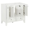 Dexmalle Gray 36''Bathroom Vanity without Countertop - 3 of 4