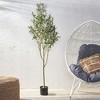 XINGHANZHENXUAN Artificial Olive Tree, Faux Plant for Peaceful Home Ambiance - 3 of 4