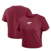 NCAA Virginia Tech Hokies Women's Fashion Top - 3 of 3