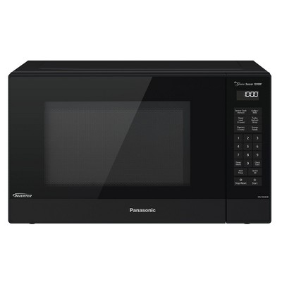 Panasonic NN-SN66KB Intelligent Genius Sensor 1.2 Cu. Ft. 1200 Watt Countertop Microwave Oven w/ Inverter Technology, Black (Manufacturer Refurbished)