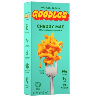 Goodles Cheddy Mac Creamy Cheddar Protein Mac &#38; Cheese - 6oz