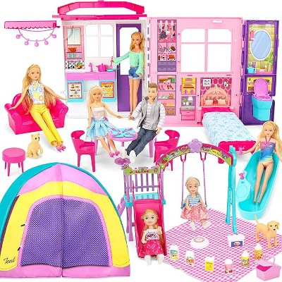 Dulums Doll House Portable & Foldable Dollhouse