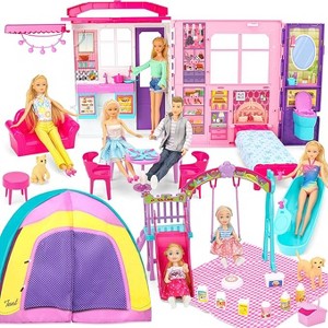 Dulums Doll House Portable & Foldable Dollhouse - 1 of 3