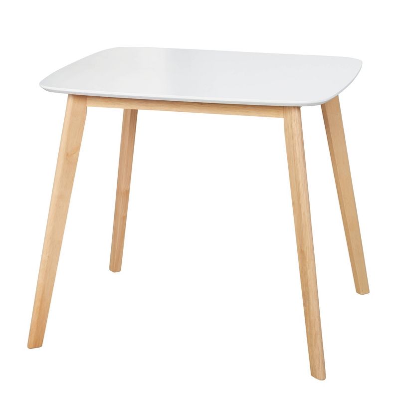 Perla Dining Table White/Natural - Buylateral, 1 of 5