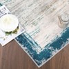 8x10 Area Rugs for Living Room Machine Washable Modern Geometric Neutral Rug Stain Resistant Carpet Low Pile Non-Slip Rug for Bedroom Dining Room - 3 of 4