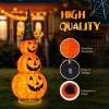 Syemin Decorative Holiday Scene Prop Inflatable Halloween Decoration Halloween Party Decoration Outdoor Inflatable Decoration, White, 93"*35"*144" - 4 of 4