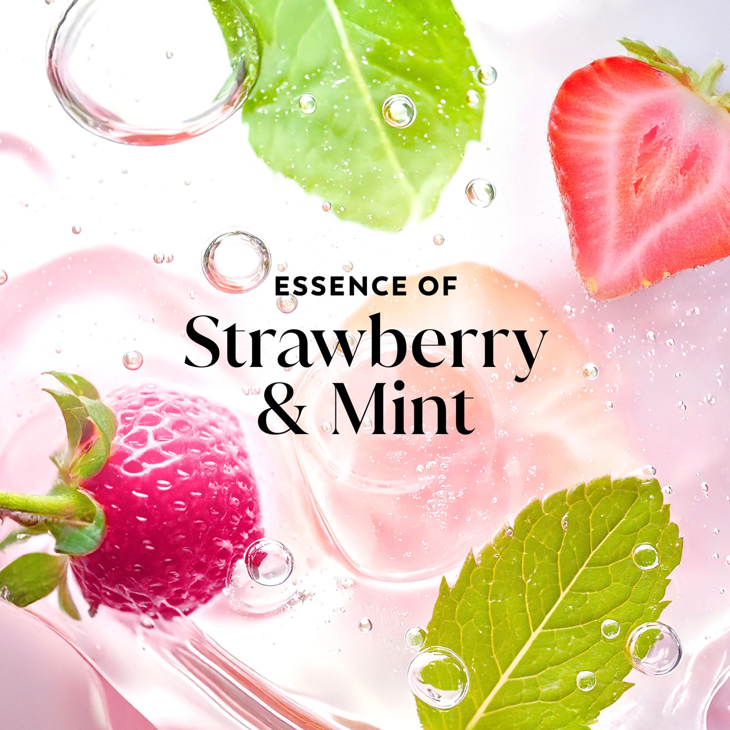 Гель для душа Olay Fresh Radiance, Strawberry and Mint, 35 fl oz, цвет: Мятный — фото 4