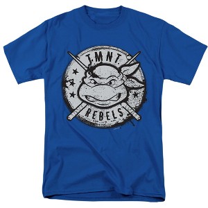 Men's Teenage Mutant Ninja Turtles Rebels Badge T-Shirt - 1 of 4