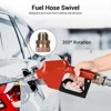 Mojgar Automatic Fuel Nozzles 3/4", Auto Shut Off Fuel Transfer Nozzle with 360° Swivel Joint, Hook,13/16"(OD=20mm) Spout - 2 of 4