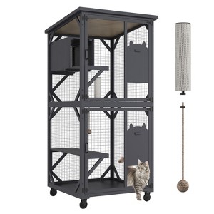 Catio Outdoor Cat Enclosure with Roof - 1 of 4