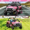 Ride on Car with 6 EVA Wheels&4WD, 24V Battery Powered Electric Car for Ages 3-6 Kids, Electric Vehicle with Remote Control - 3 of 4