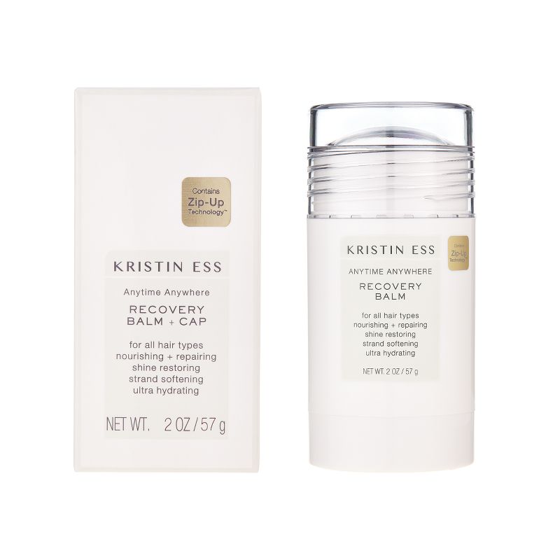 Kristin Ess Anytime Anywhere Recovery Balm with Coconut Oil and Castor Oil for  Dry Damaged Hair - 2 oz, 3 of 9