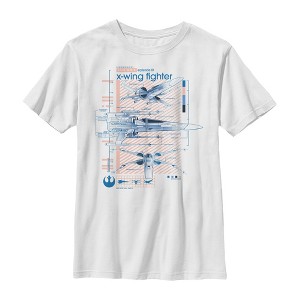 Boy's Star Wars: The Rise of Skywalker X-Wing Details T-Shirt - 1 of 4