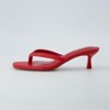 CUSHIONAIRE Women's Miami Kitten heel thong sandals +Memory Foam, Wide Widths Available - 2 of 4
