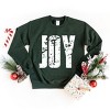 Joy Block Distressed - Women's Graphic Sweatshirt - 3 of 4