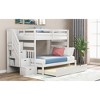 Twin Over Twin/Full Bunk Bed with Twin Size Trundle - 3 of 4